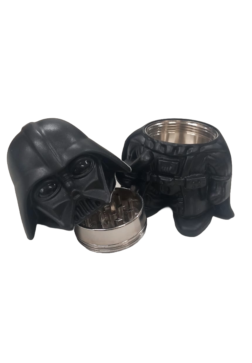 GRINDER TRE PARTI DARTH VADER IN METALLO