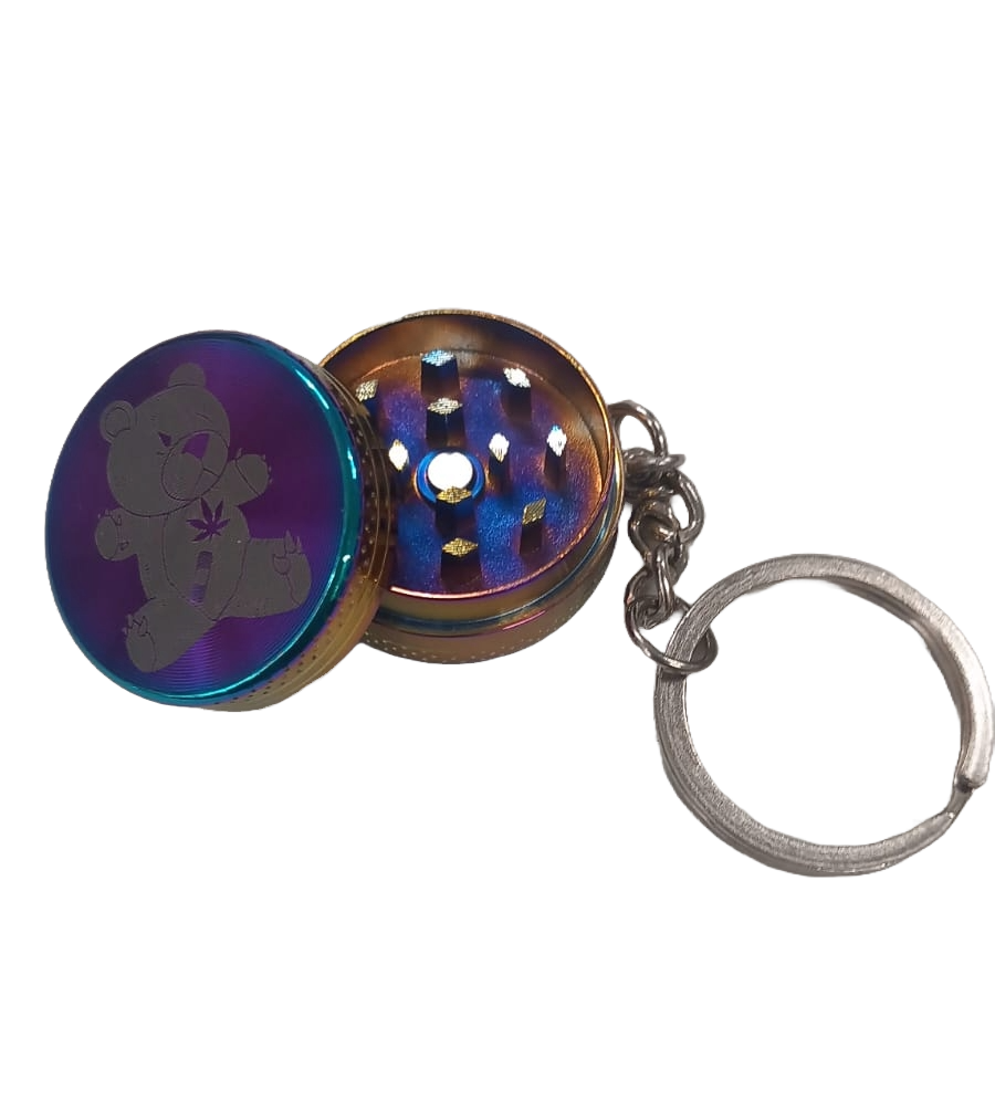 GRINDER PORTACHIAVI MULTICOLOR IN METALLO