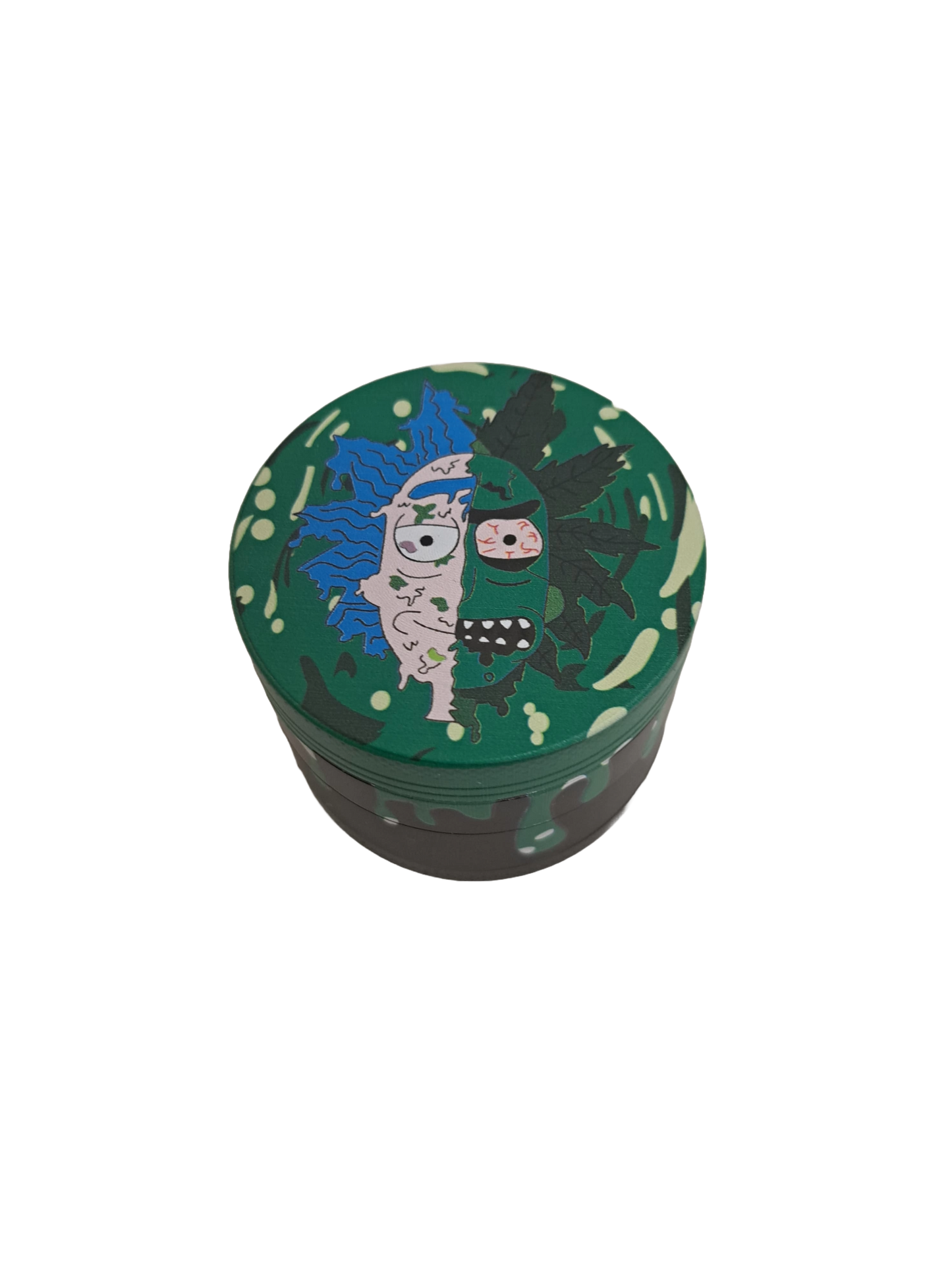 GRINDER RICK AND MORTY TESTA RICK 4 PARTI IN METALLO