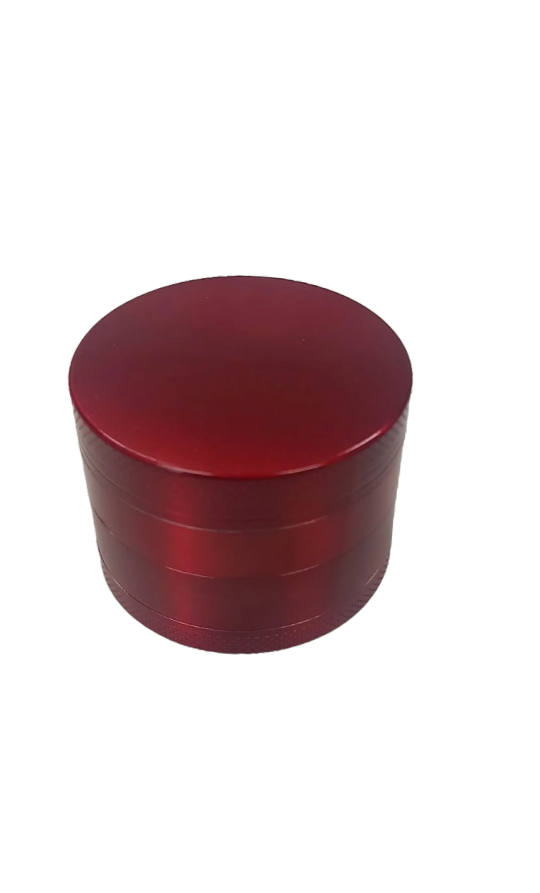 GRINDER 4 PARTI ROSSO IN METALLO