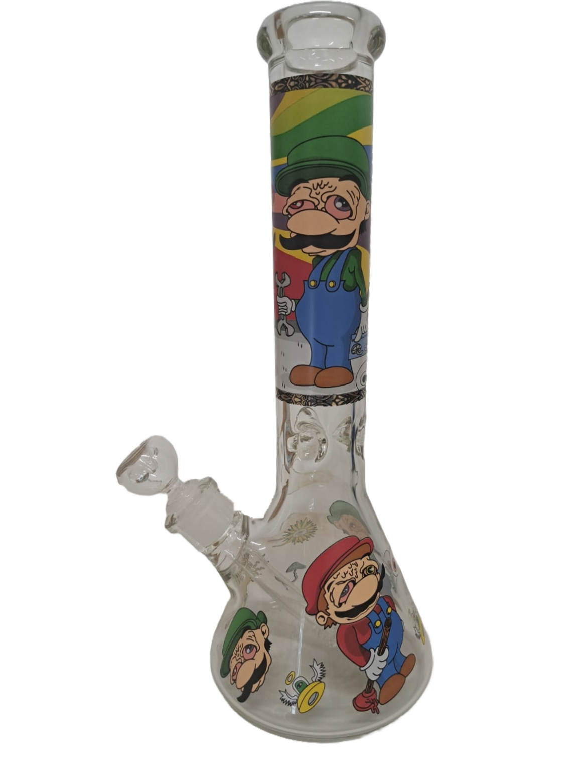 BONG SUPERMARIO IN VETRO