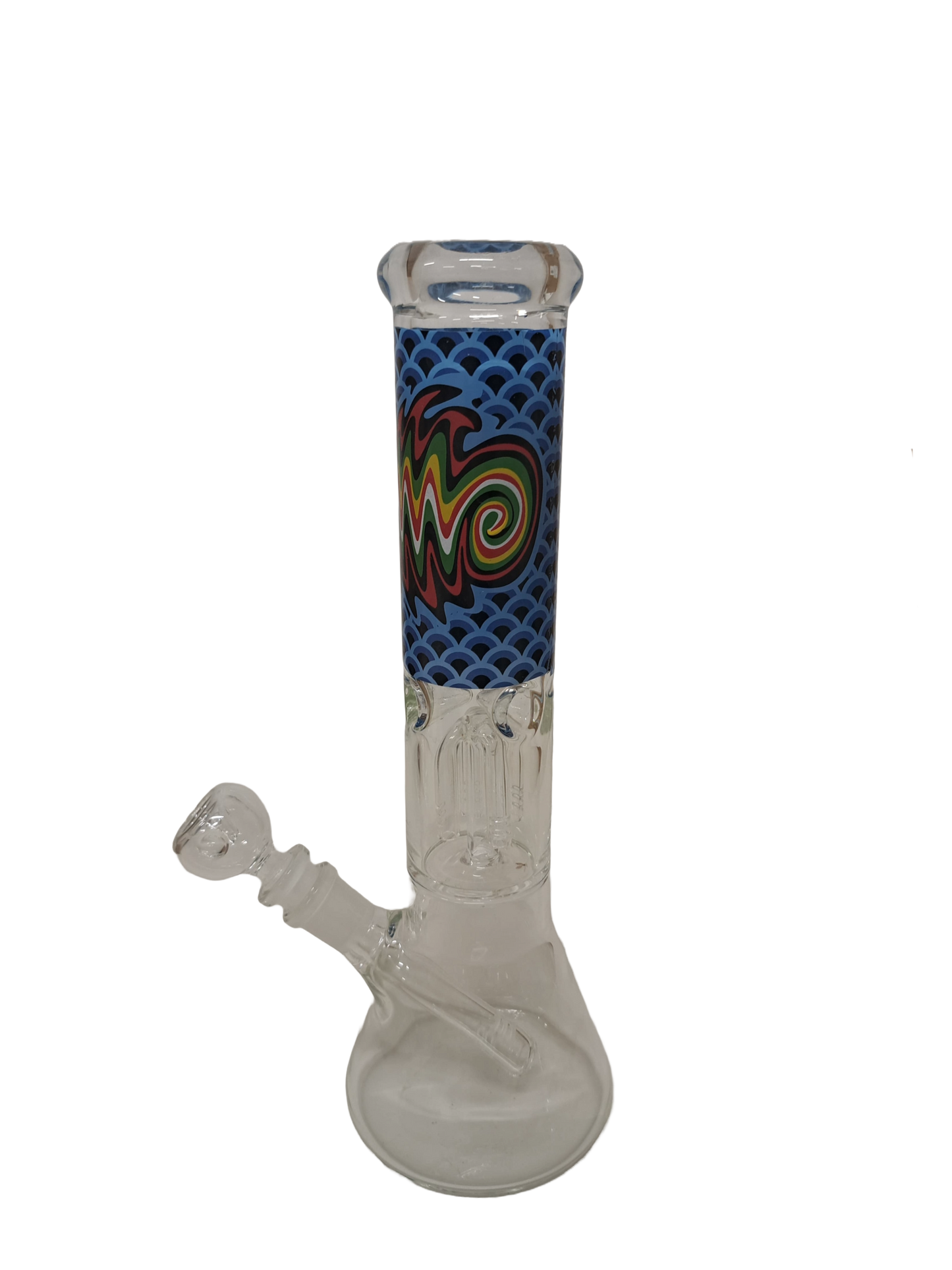 WAVE BONG IN VETRO