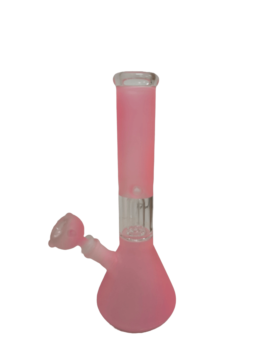 BONG ROSA SATINATO IN VETRO