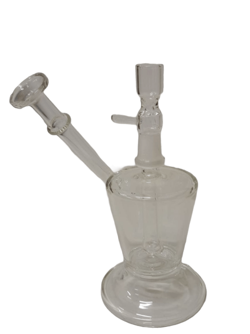 MINI BONG TRANSPARENT IN VETRO