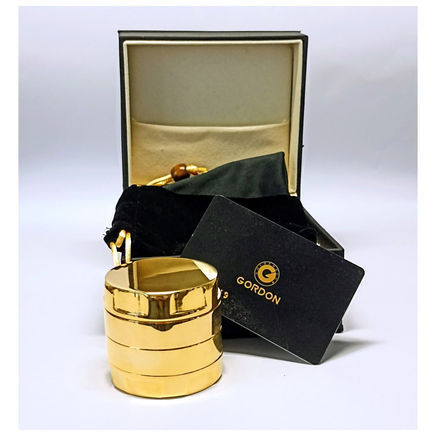 GRINDER REAL GOLD 4 PARTI PLACCATO ORO 24K