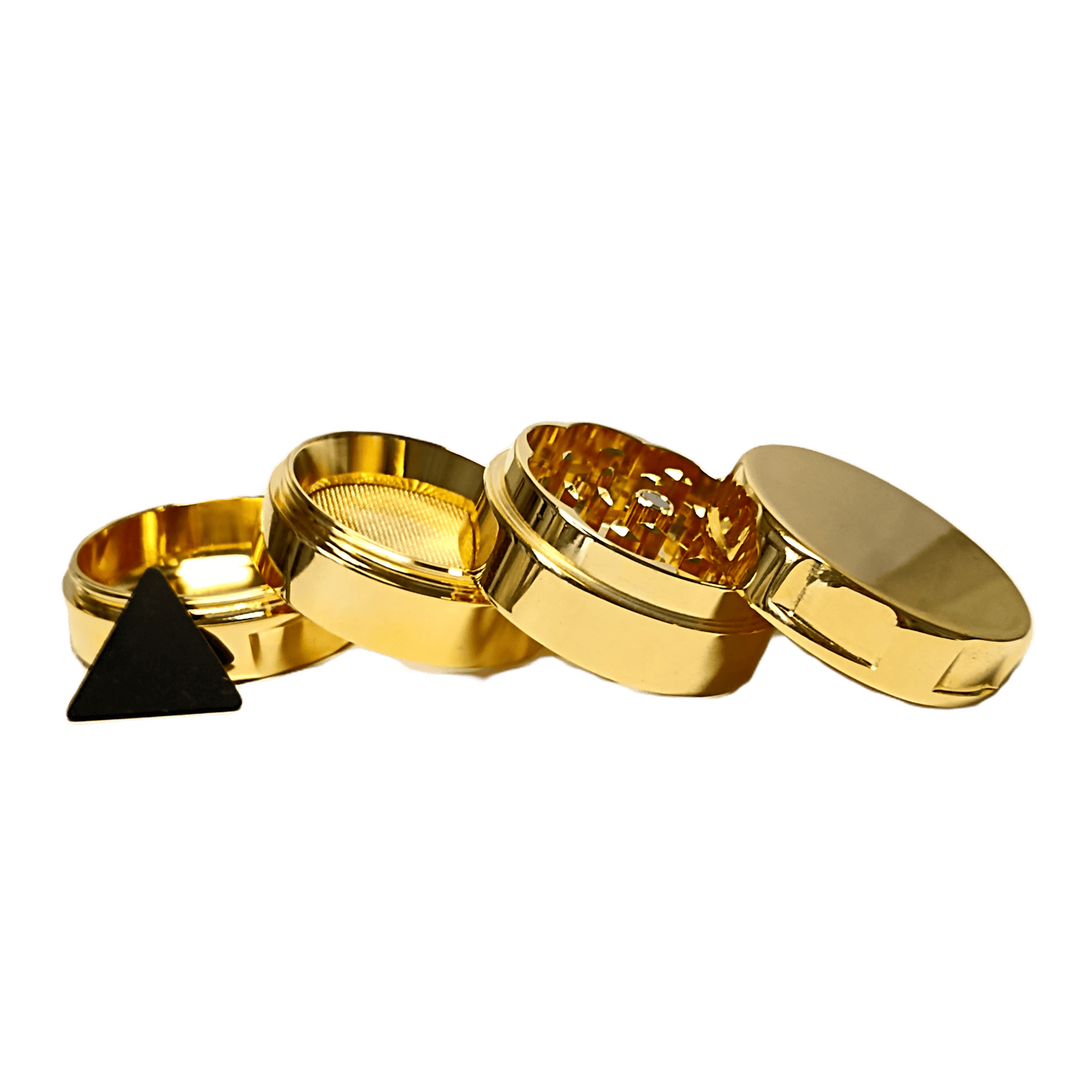GRINDER REAL GOLD 4 PARTI PLACCATO ORO 24K