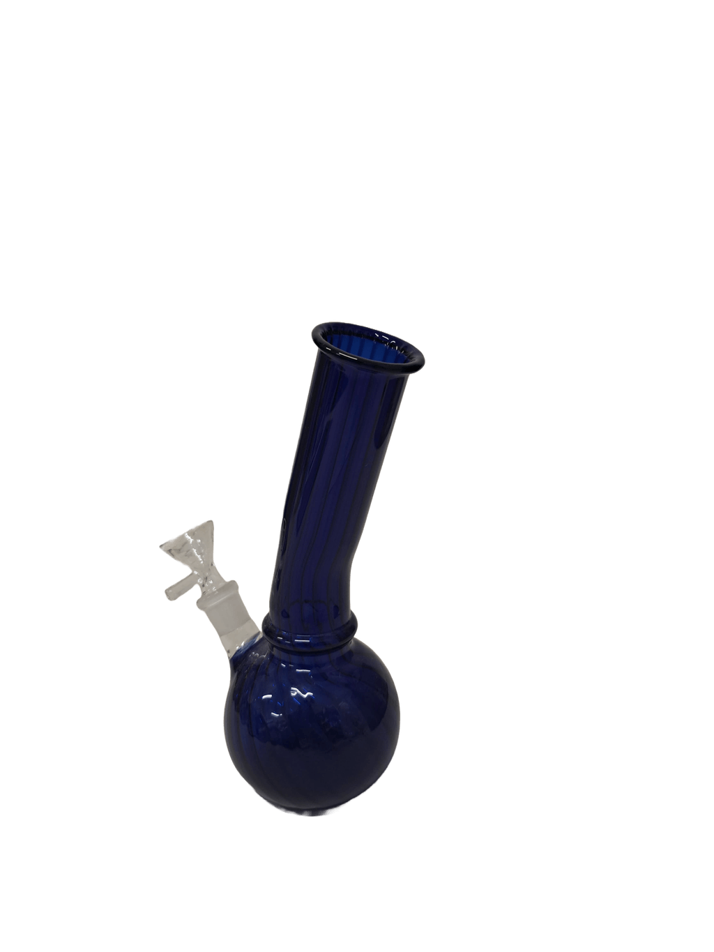 BONG BLUE AND BLACK IN VETRO