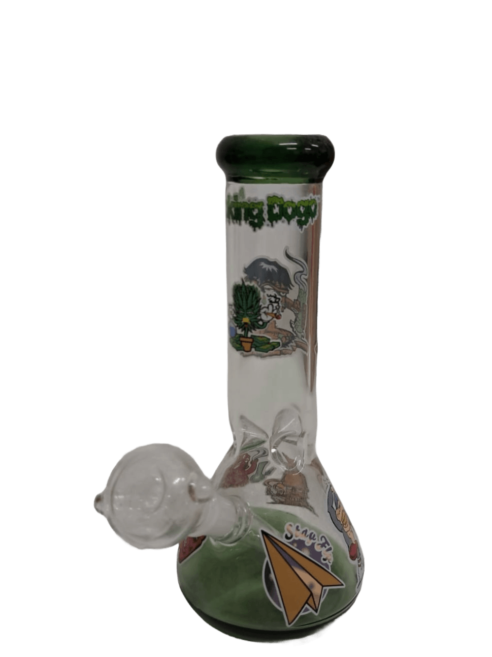 SMOKING DOGO BONG IN VETRO