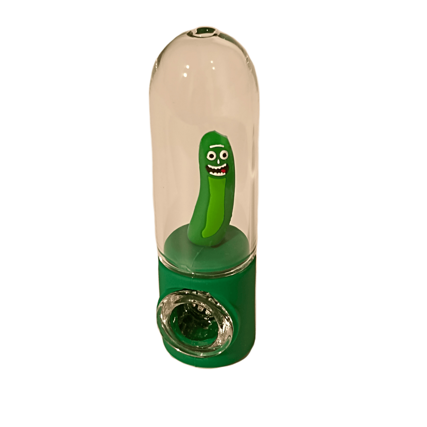 PIPA PICKLE RICK IN SILICONE E VETRO