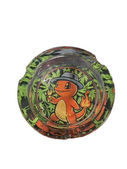 POSACENERE ROTONDO IN VETRO POKEMON