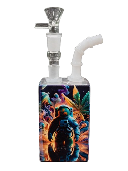 JUICE BONG IN VETRO ASTRONAUTA