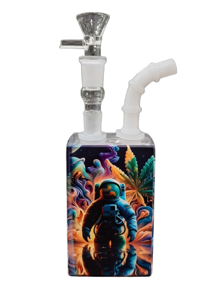 JUICE BONG IN VETRO ASTRONAUTA