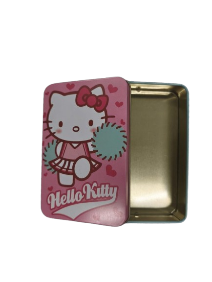 SCATOLA DI METALLO HELLO KITTY "CHEERLEADER"