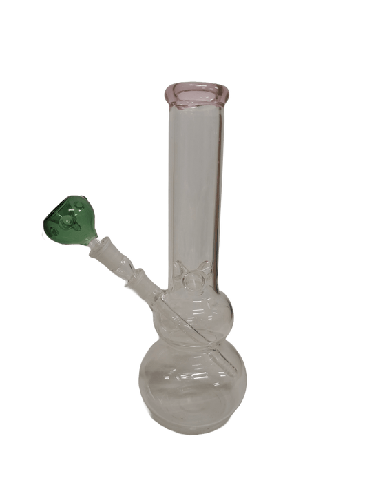 BONG TRASPARENTE E ROSA