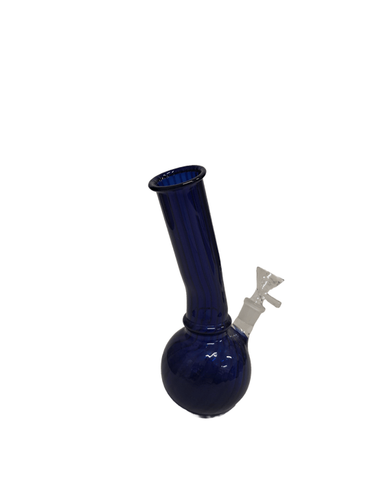 BONG BLUE AND BLACK IN VETRO