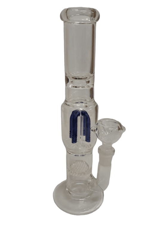 BONG ARCHES BLUE ALTO IN VETRO