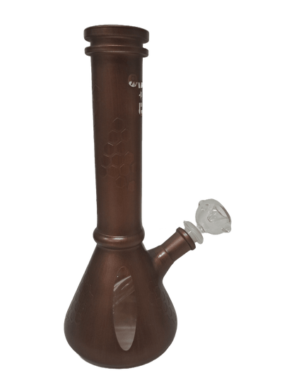BRONZE BONG IN VETRO