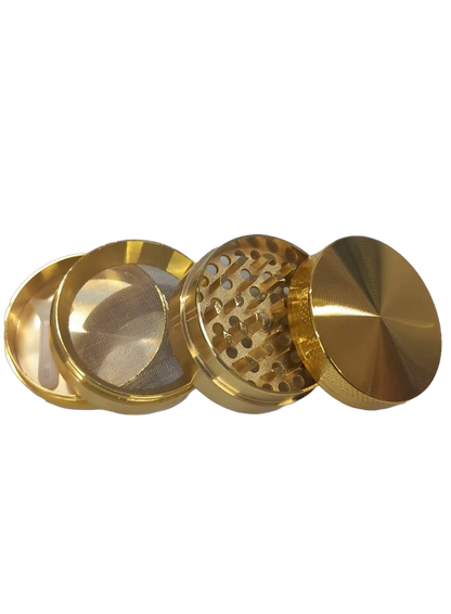 GRINDER 4 PARTI ORO IN METALLO