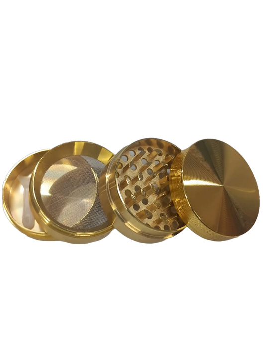 GRINDER 4 PARTI ORO IN METALLO