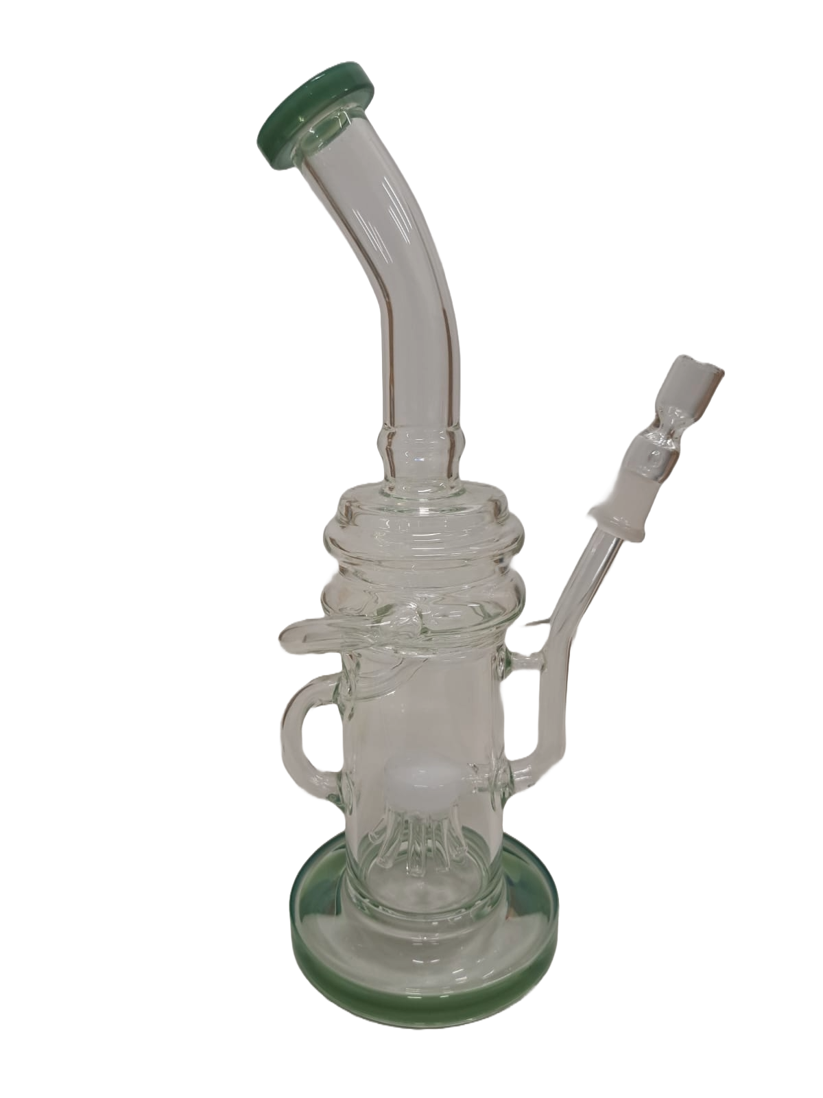 BONG TRASPARENTE E VERDE