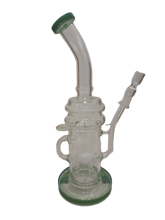 BONG TRASPARENTE E VERDE