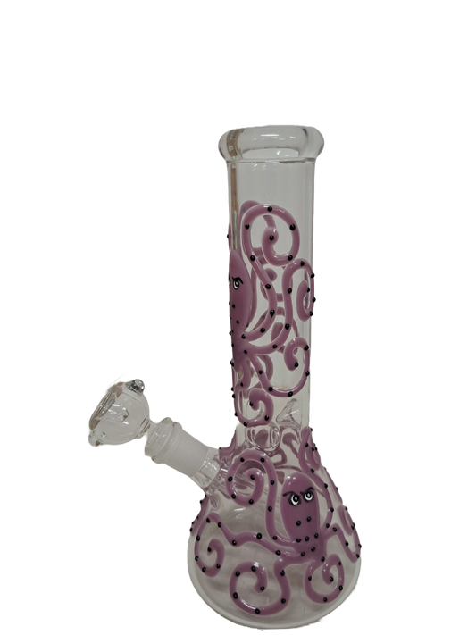 OCTOPUS BONG IN VETRO
