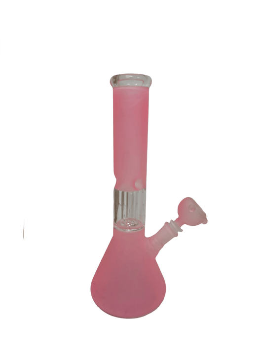 BONG ROSA SATINATO IN VETRO