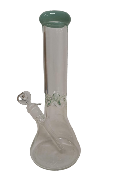 BONG VERDE IN VETRO