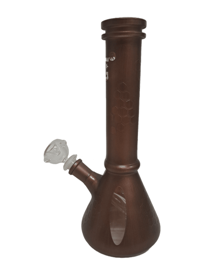 BRONZE BONG IN VETRO
