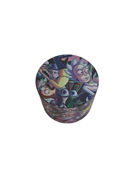 GRINDER RICK AND MORTY CAOS 4 PARTI IN METALLO