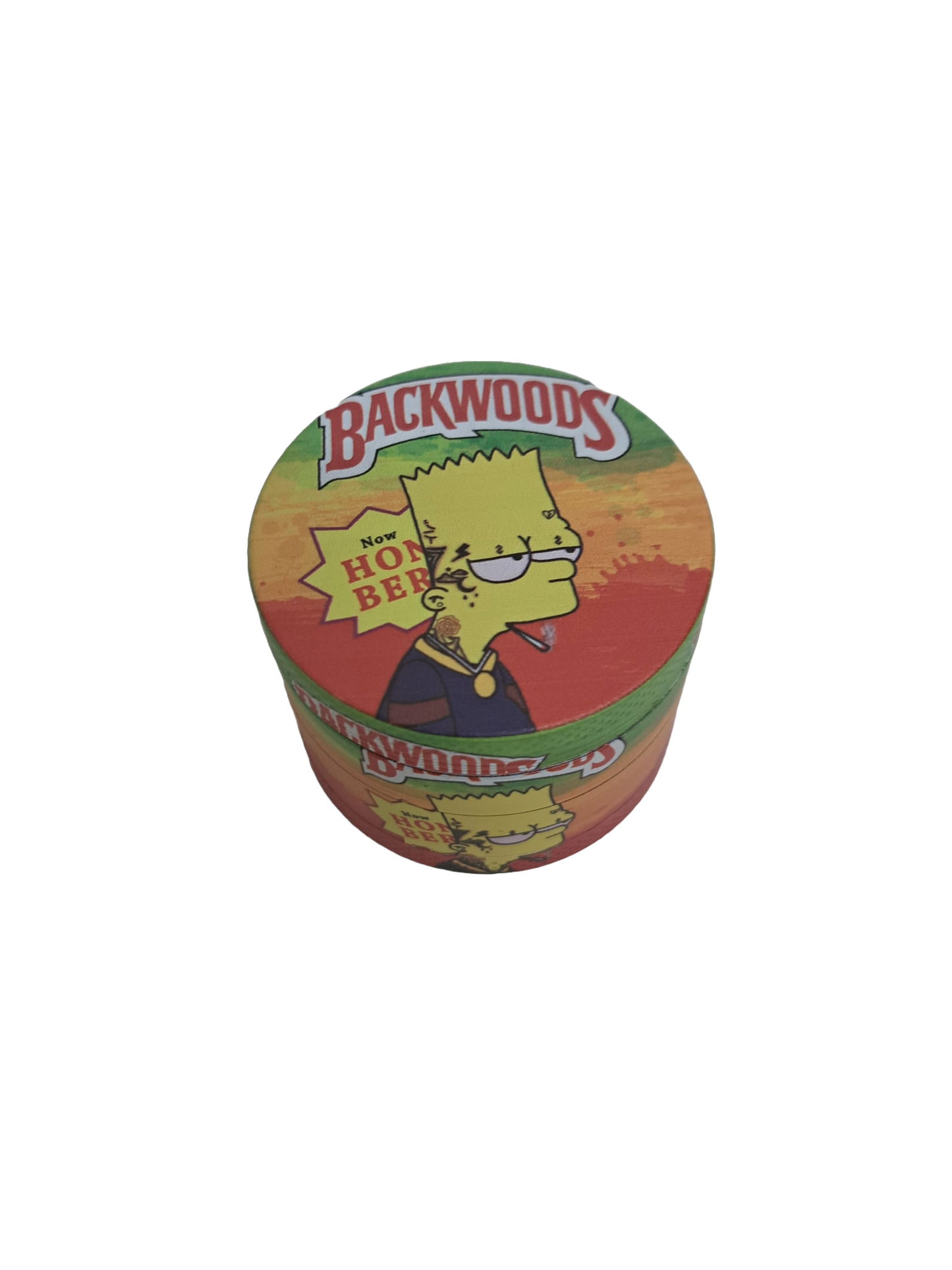 GRINDER 4 PARTI SIMPSON BART FUMA IN METALLO