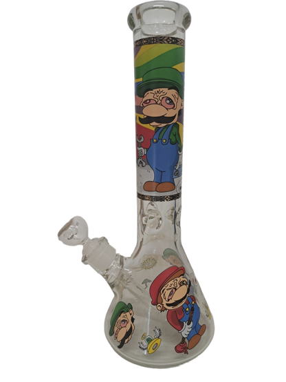 BONG SUPERMARIO IN VETRO