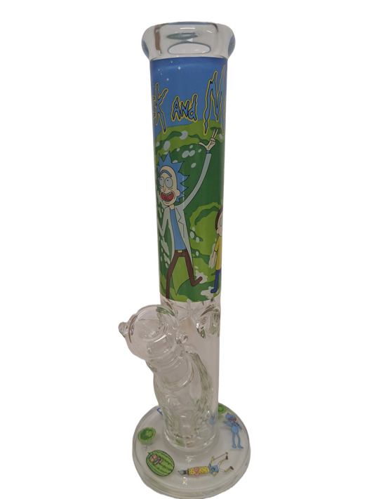 BONG RICK & MORTY IN VETRO