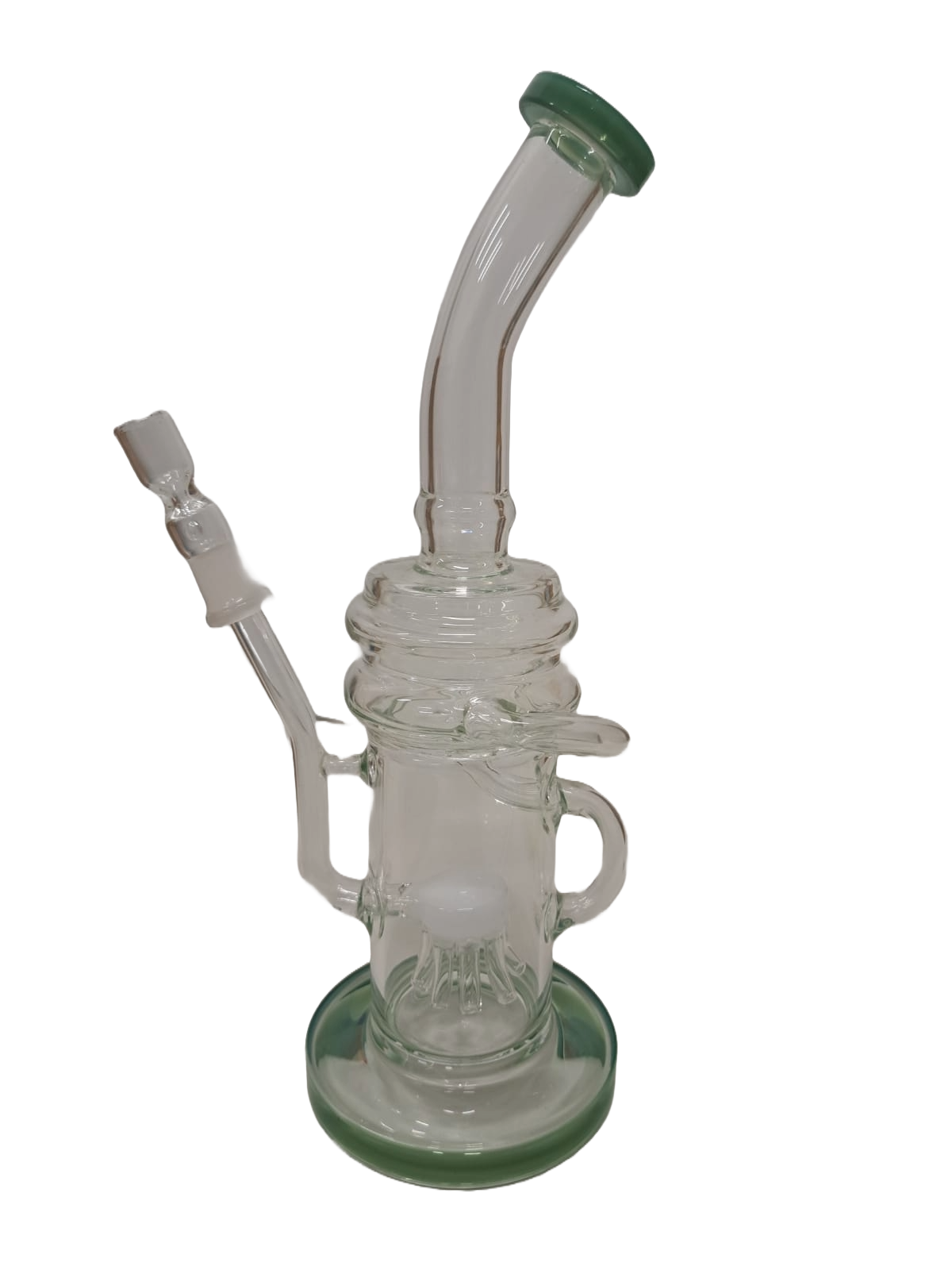 BONG TRASPARENTE E VERDE