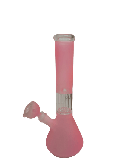 BONG ROSA SATINATO IN VETRO