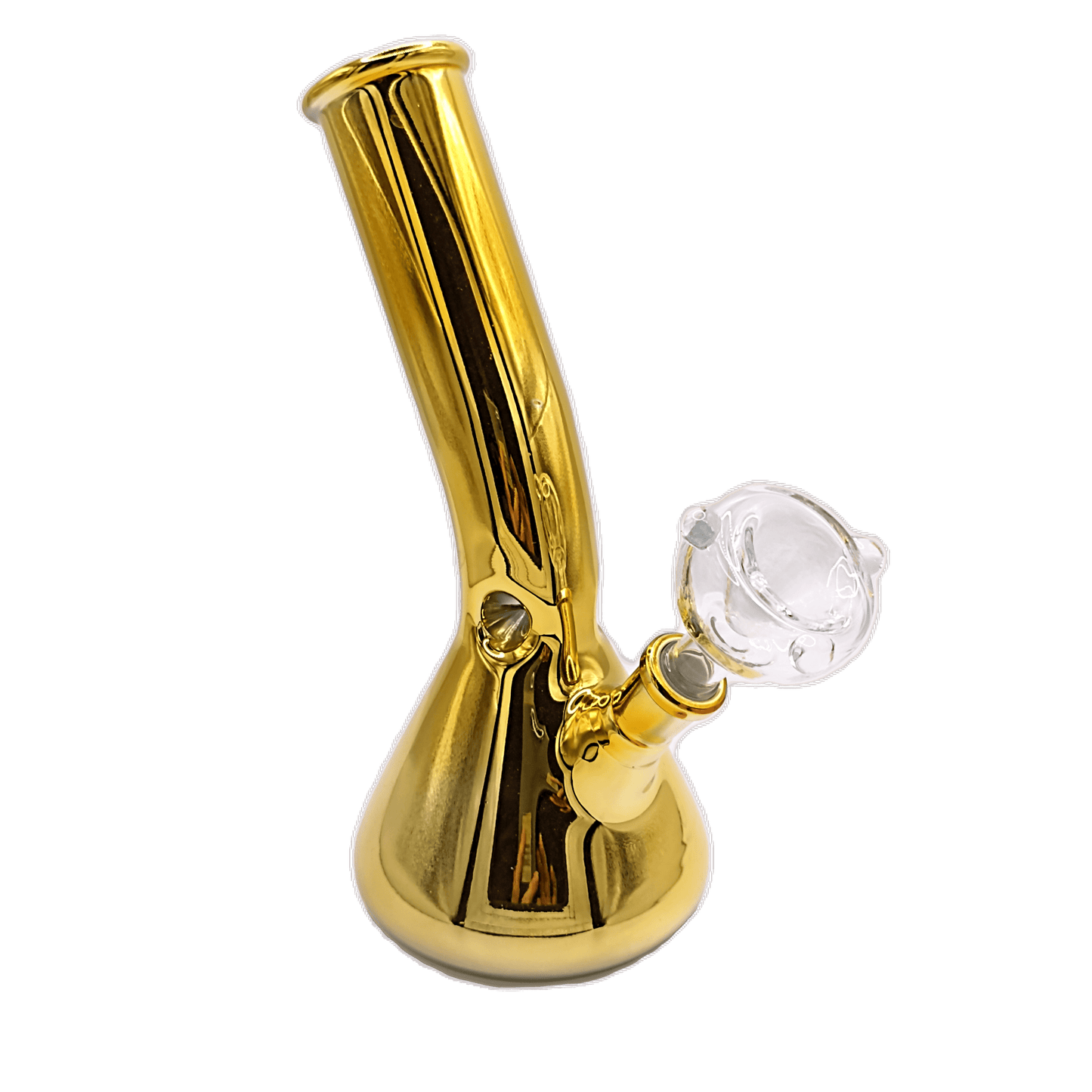 BONG GOLD IN VETRO