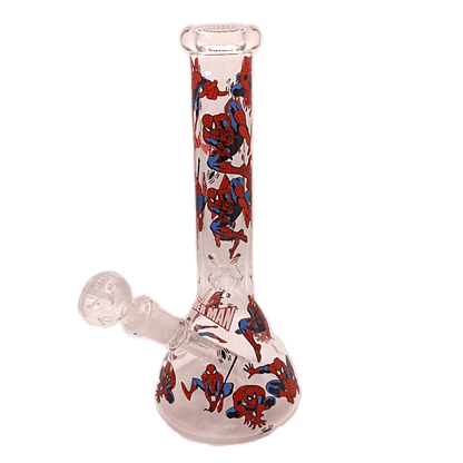 BONG SPIDERMAN IN VETRO