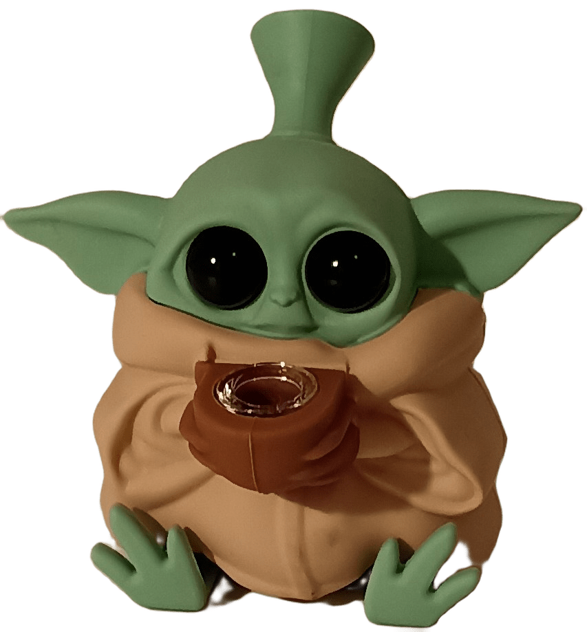 BONG BABY YODA IN SILICONE