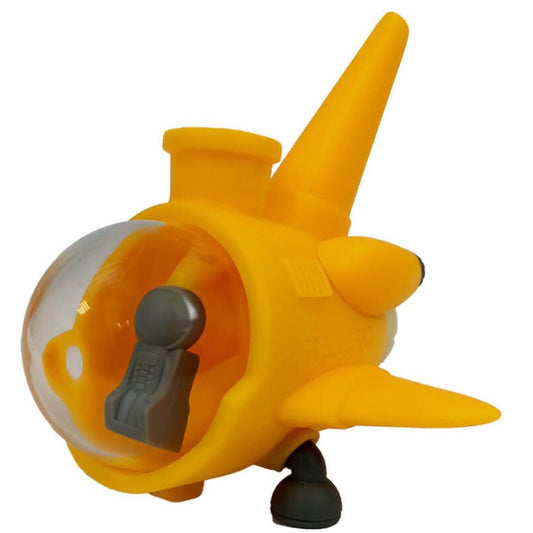 BONG SOTT0MARINO GIALLO IN SILICONE