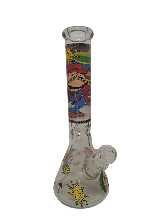 BONG SUPERMARIO IN VETRO