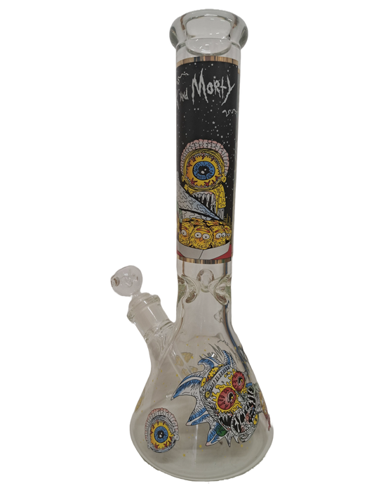 BONG RICK & MORTY IN VETRO