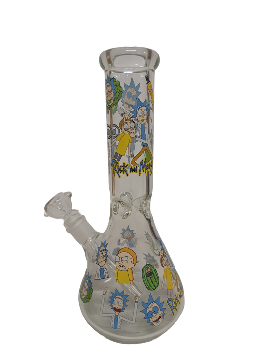 BONG RICK & MORTY TRASPARENTE