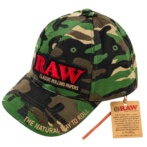 RAW CAMO POKER HAT