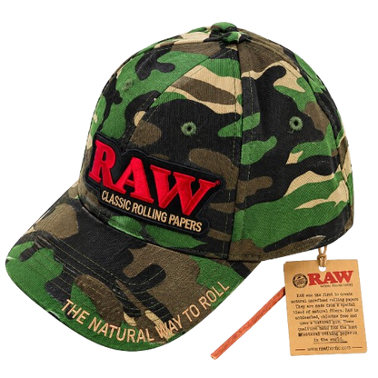 RAW CAMO POKER HAT