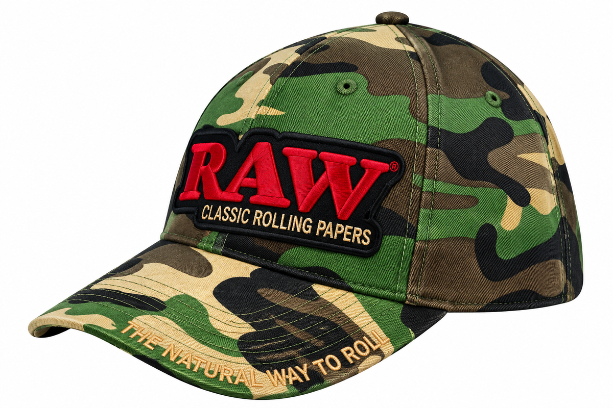 RAW CAMO POKER HAT