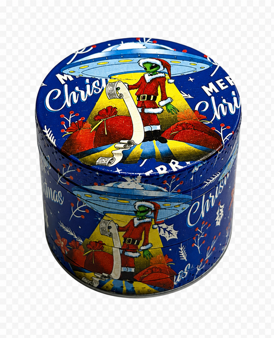 GRINDER IN METALLO 4 PARTI GRINCH