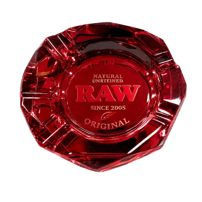POSACENERE RAW ROSSO IN CRISTALLO