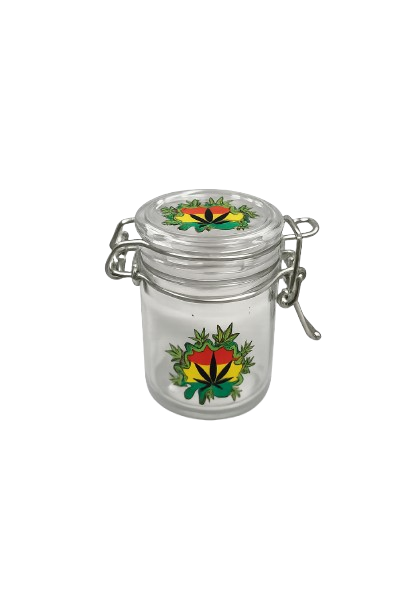 CONTENITORE ERMETICO IN VETRO RASTA