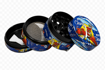 GRINDER IN METALLO 4 PARTI GRINCH