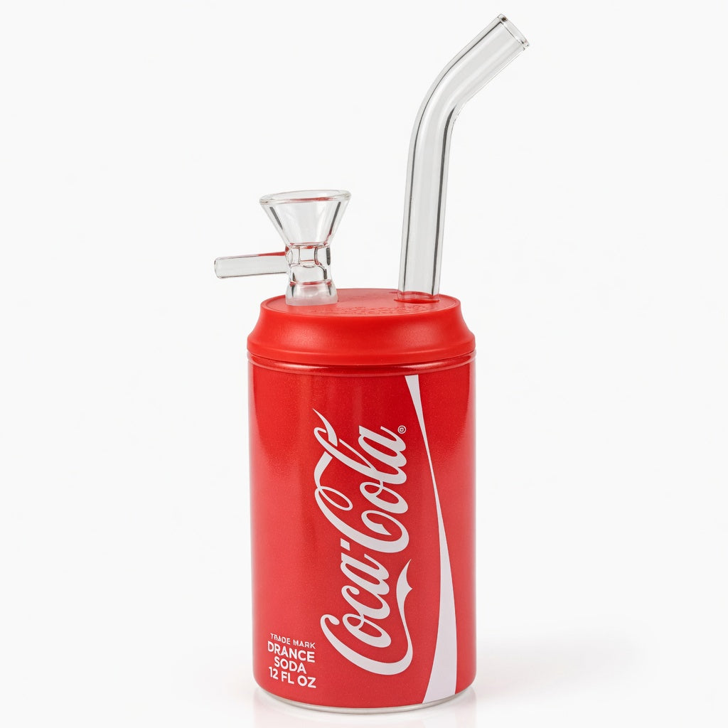 SODA CAN BONG IN VETRO
